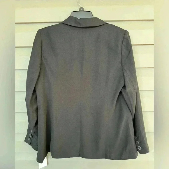 Halogen Women Black Lightweight Blazer Sz LP - Picture 2 of 5